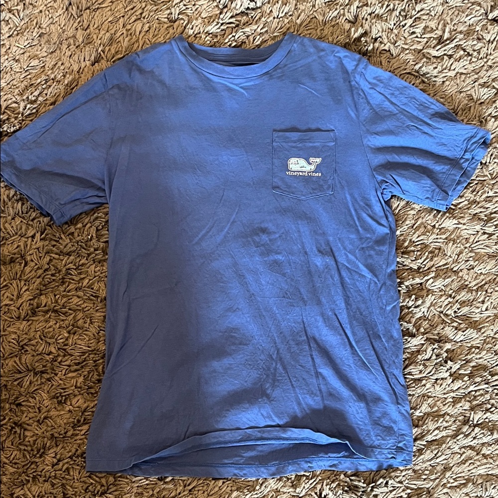 Never worn- Vineyard Vines Classic Blue Short Sleeve Tee